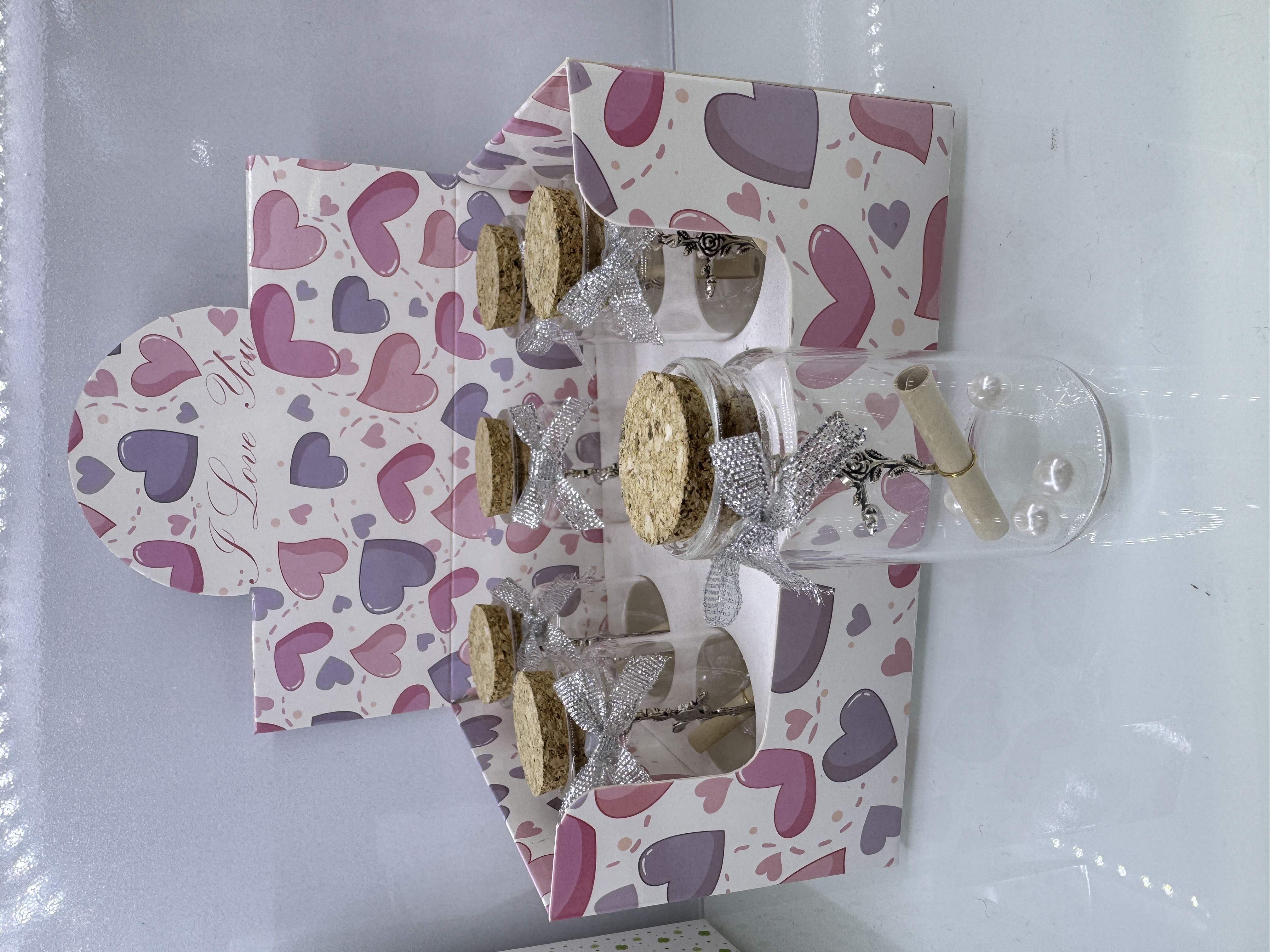 许愿瓶幸运星五角星银色心愿瓶创意礼物装饰品生日礼品