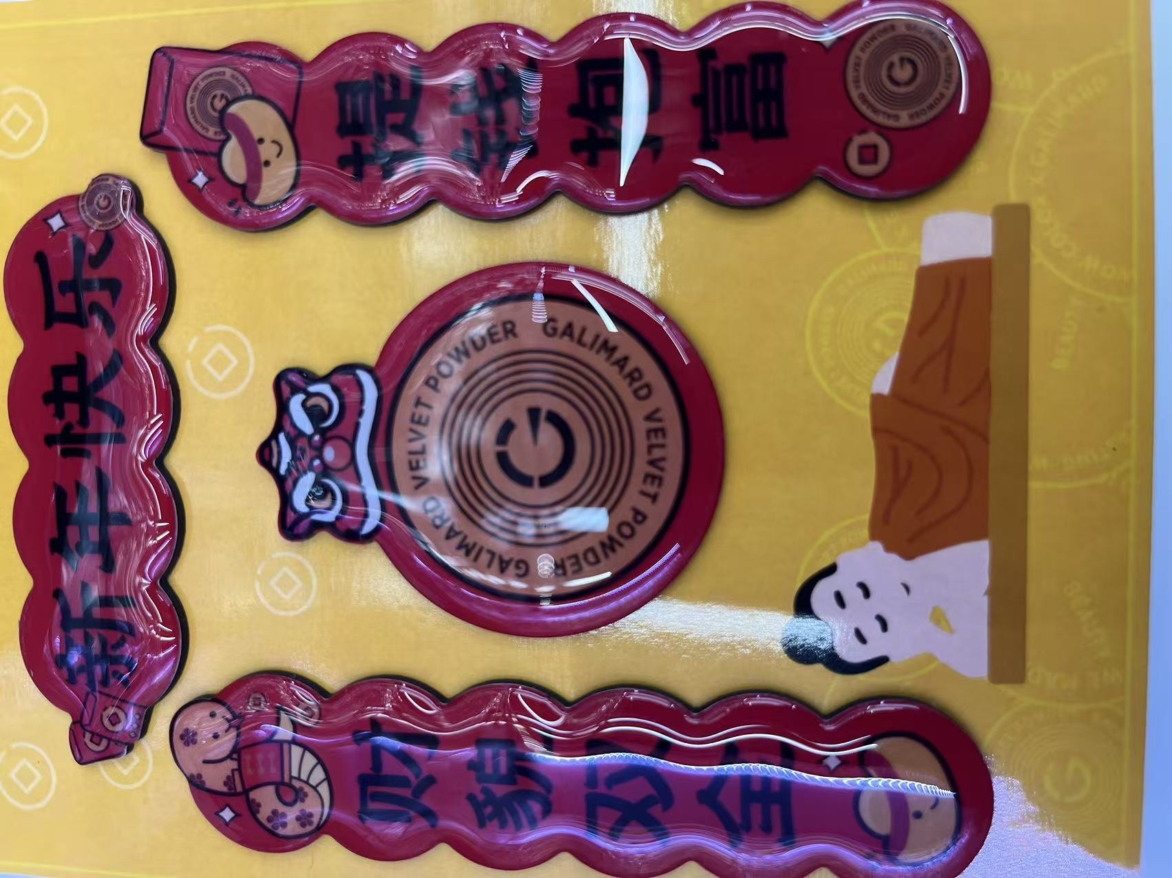 招财猫柳编塑料镀金工艺品3D玩具摆件吉祥物家居装饰品收藏品