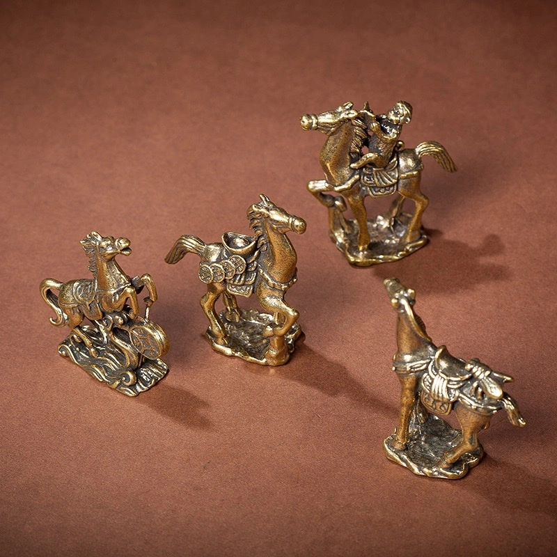 Pure copper ornaments for getting rich, winning and being enfeoffed immediately detail image 2