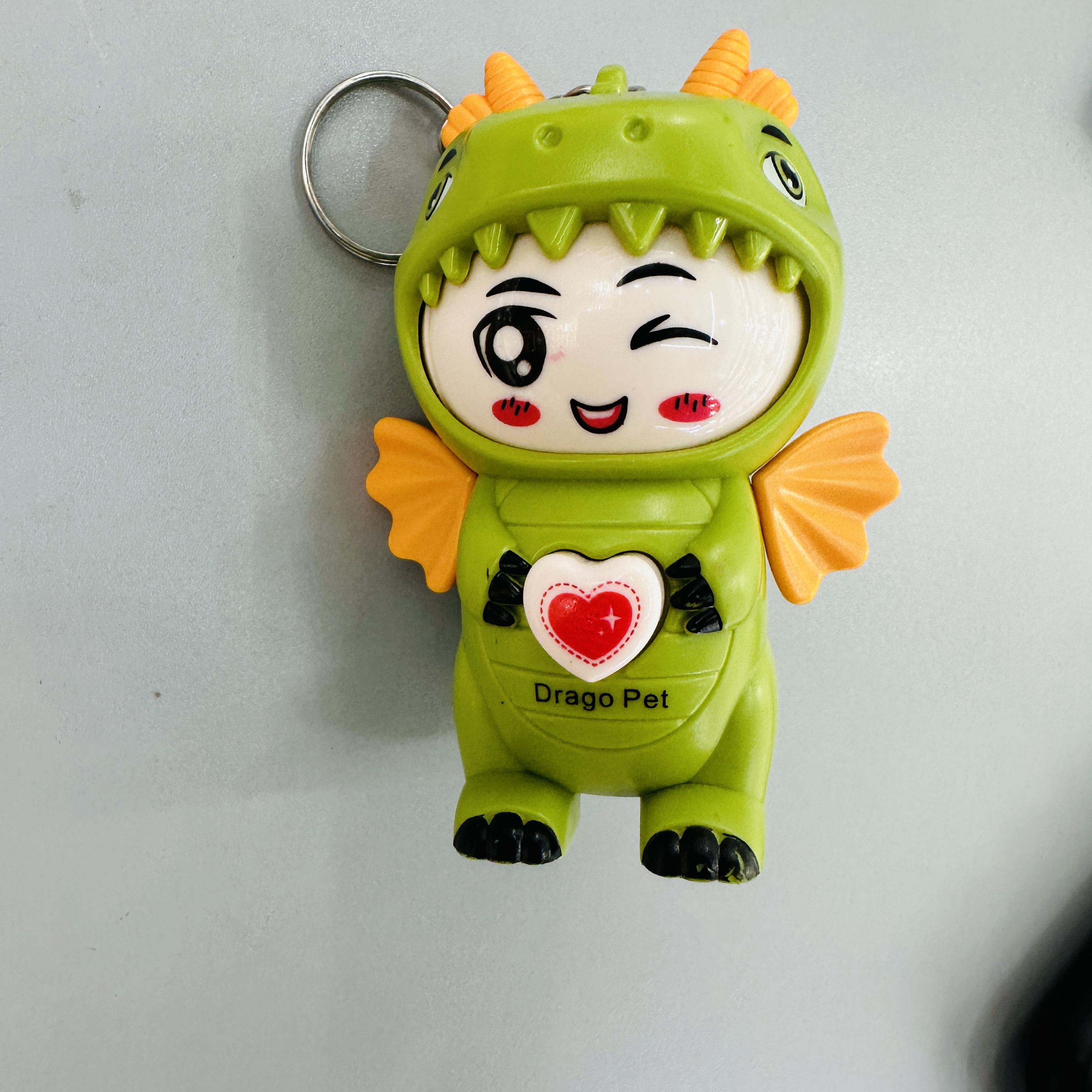 转脸 解压 卡通 恐龙 笑脸 钥匙扣可爱女款2025款钥匙扣 解压钥匙扣 转脸表情钥匙扣卡通钥匙扣挂件钥匙扣公仔挂件带灯细节图
