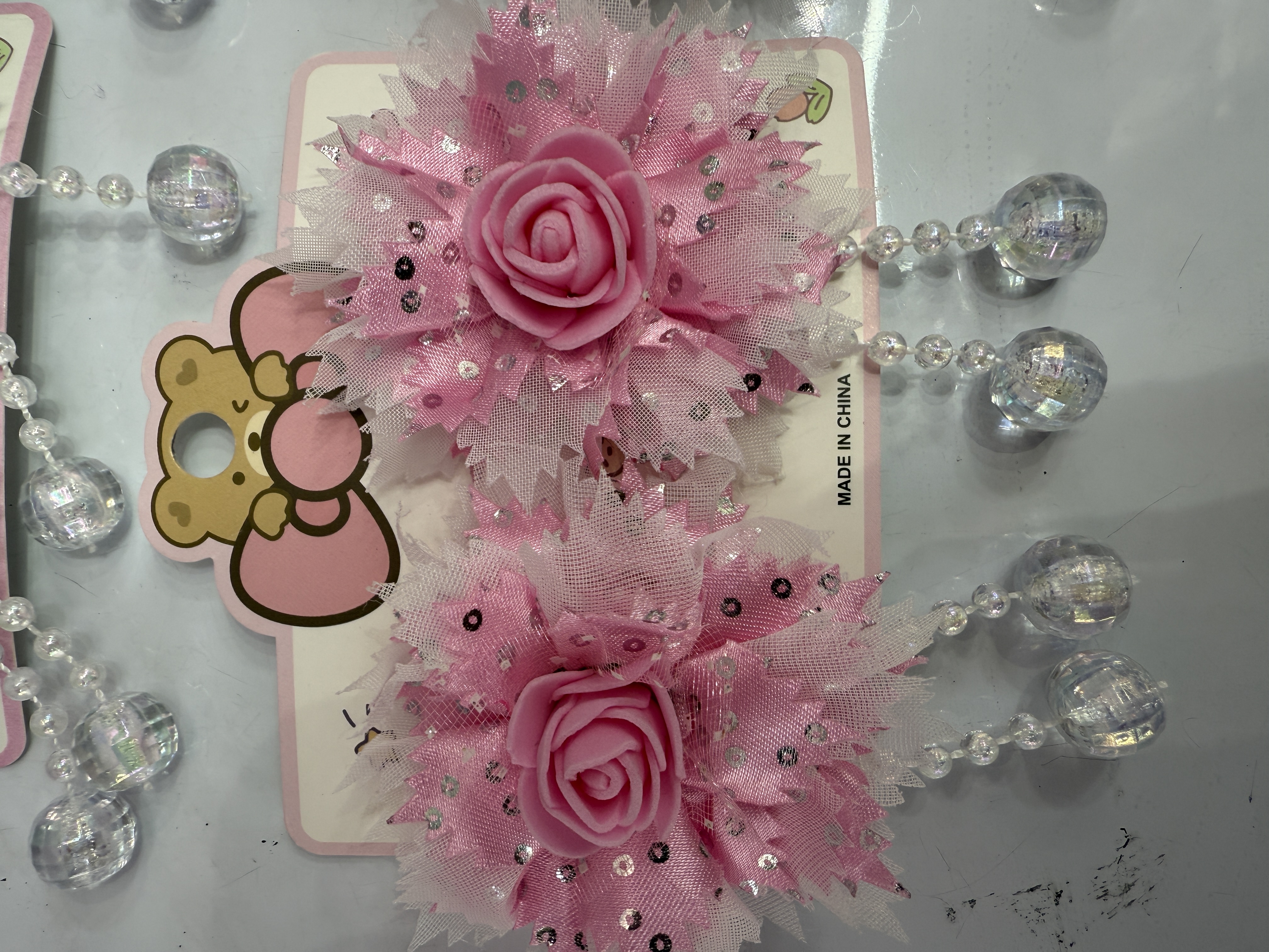 Mesh flower hair clips, children's princess hair clips, bangs side clips, forehead hair clippers, small hair clips, headwear, hair clips, children's clips, summer cute children's hair accessory sets, hair bands detail image 5