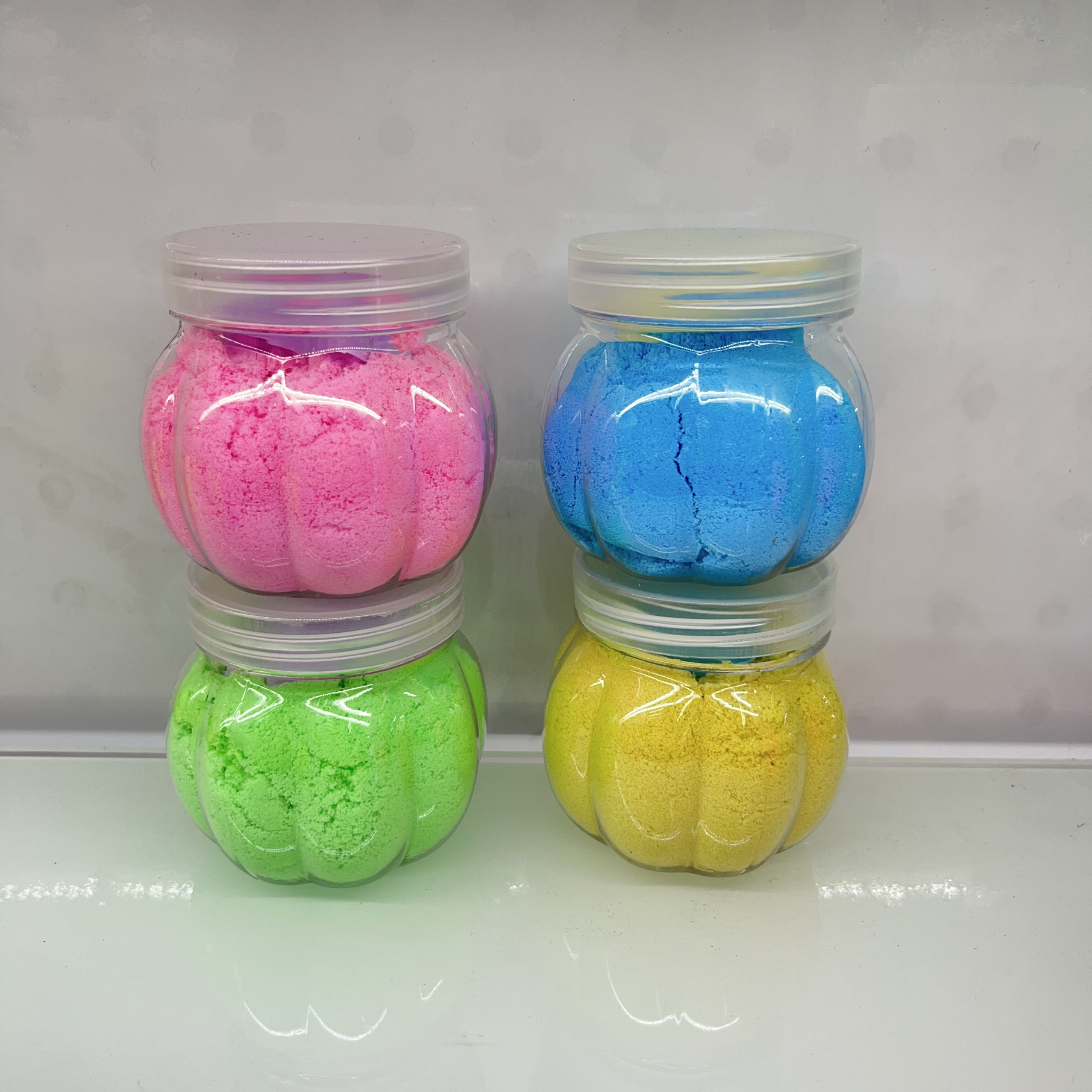 150g南瓜瓶带模具太空沙玩具沙动力沙