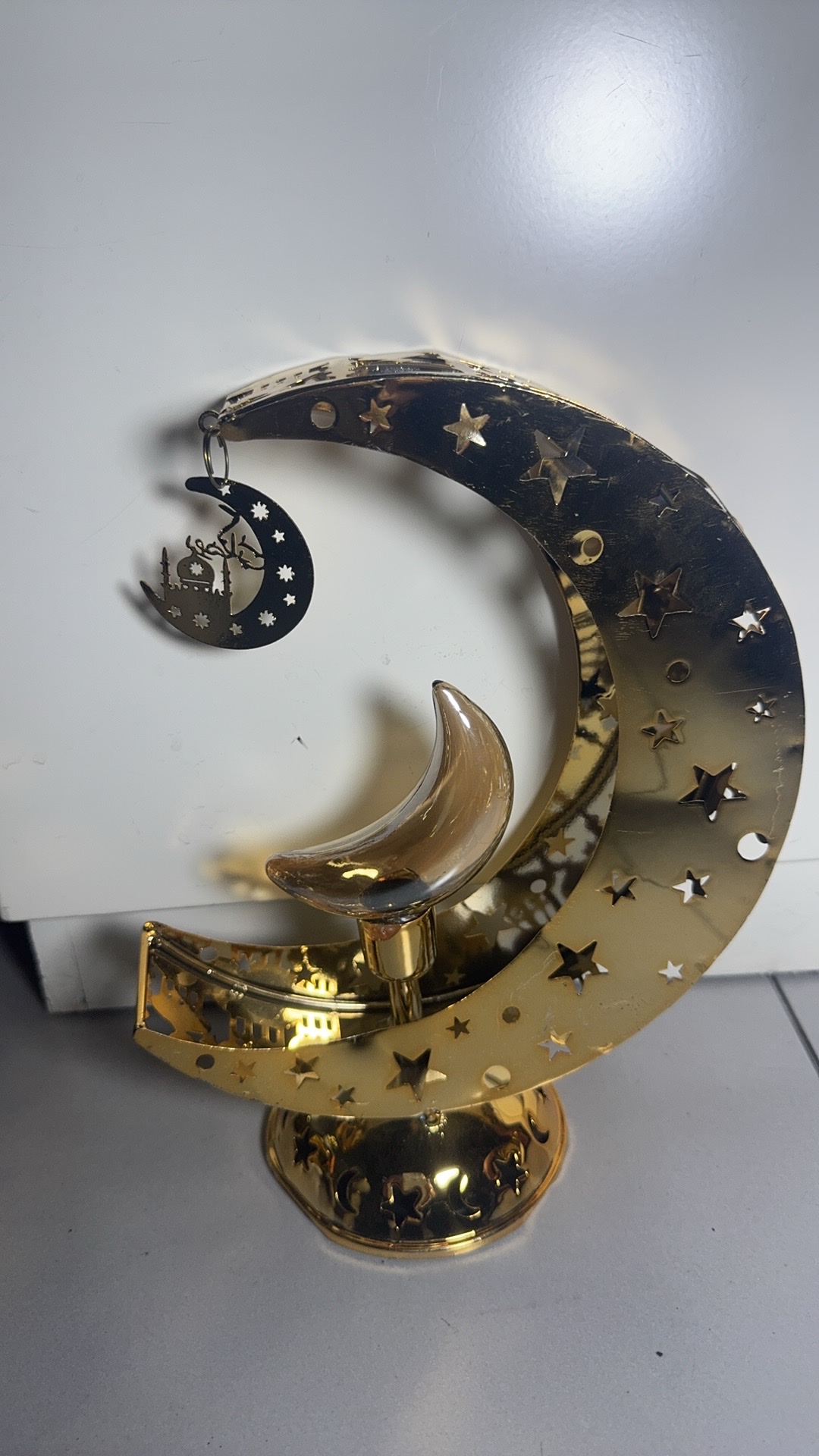 Santa Claus style small mirror medal, authorization plate, creative gift, festival decoration, personalized souvenir