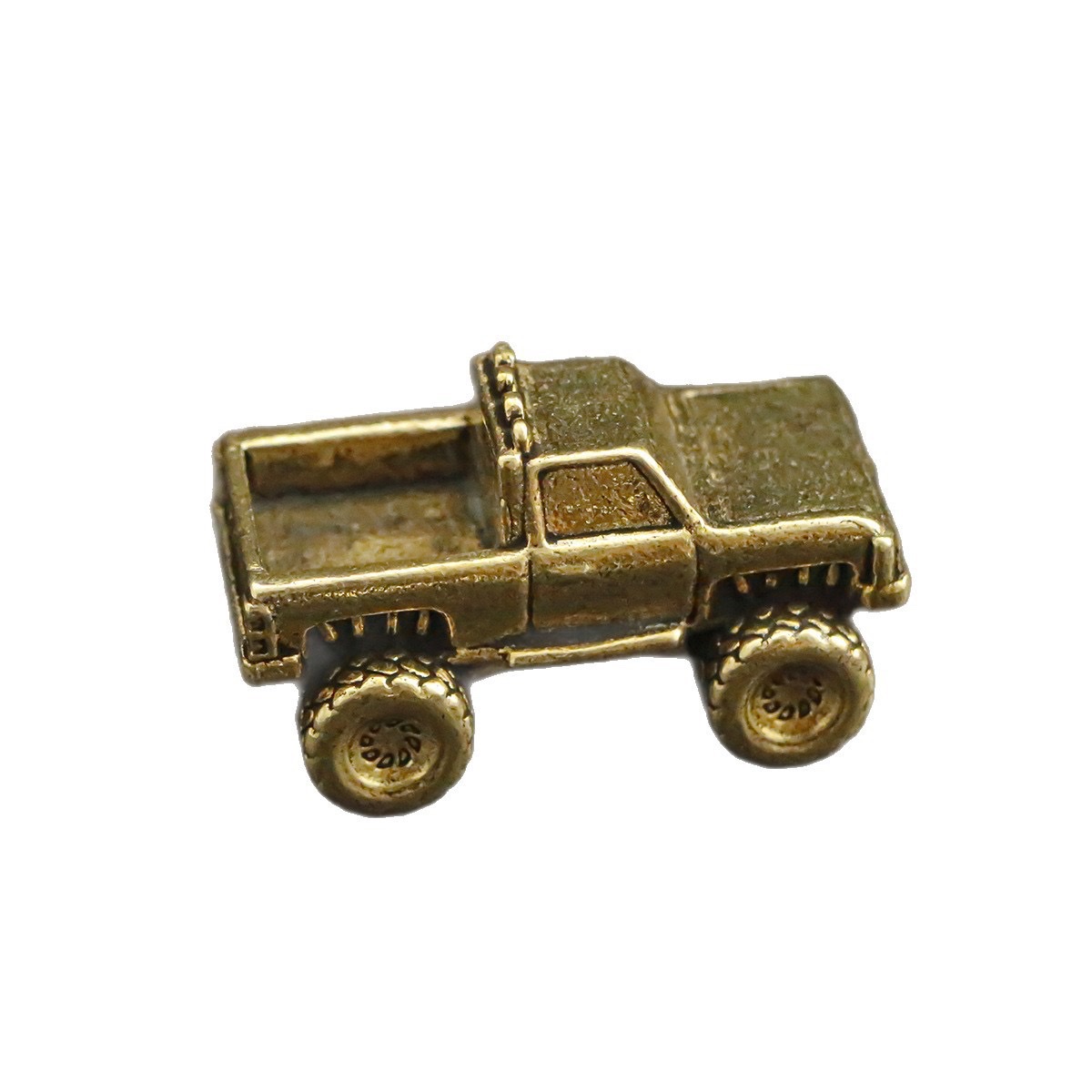 Pure copper ornaments, pickup truck mold ornaments, tea pet ornaments, gift and household small gift ornaments detail image 3