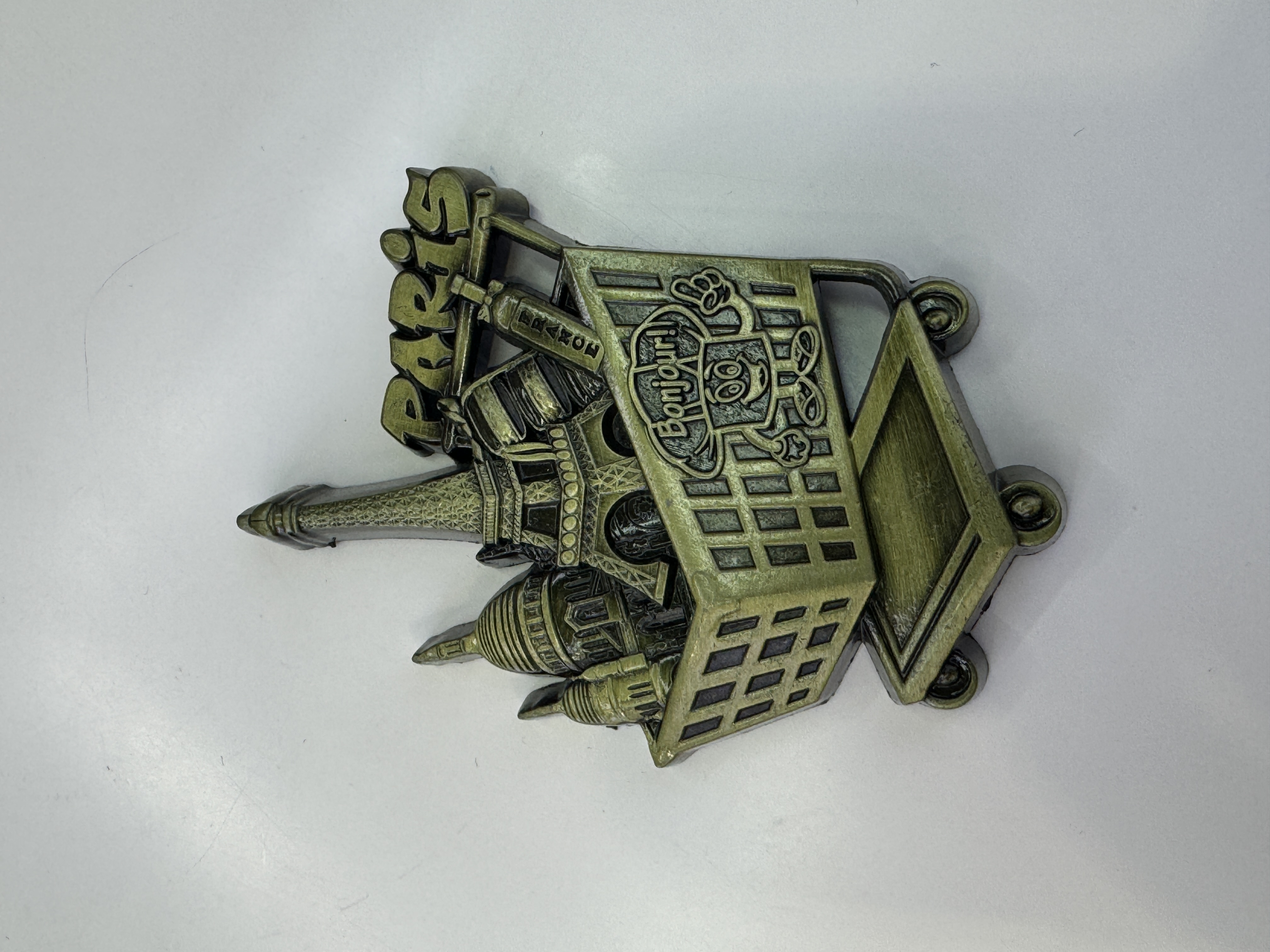 Zinc alloy fridge magnets, metal handicrafts, collection souvenirs, customized travel souvenirs details Picture