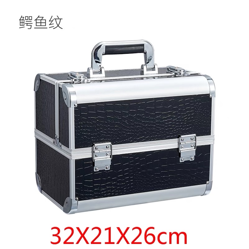 多功能专业大容量纹绣化妆品美甲美睫摆摊上门手提收纳五金工具箱细节图