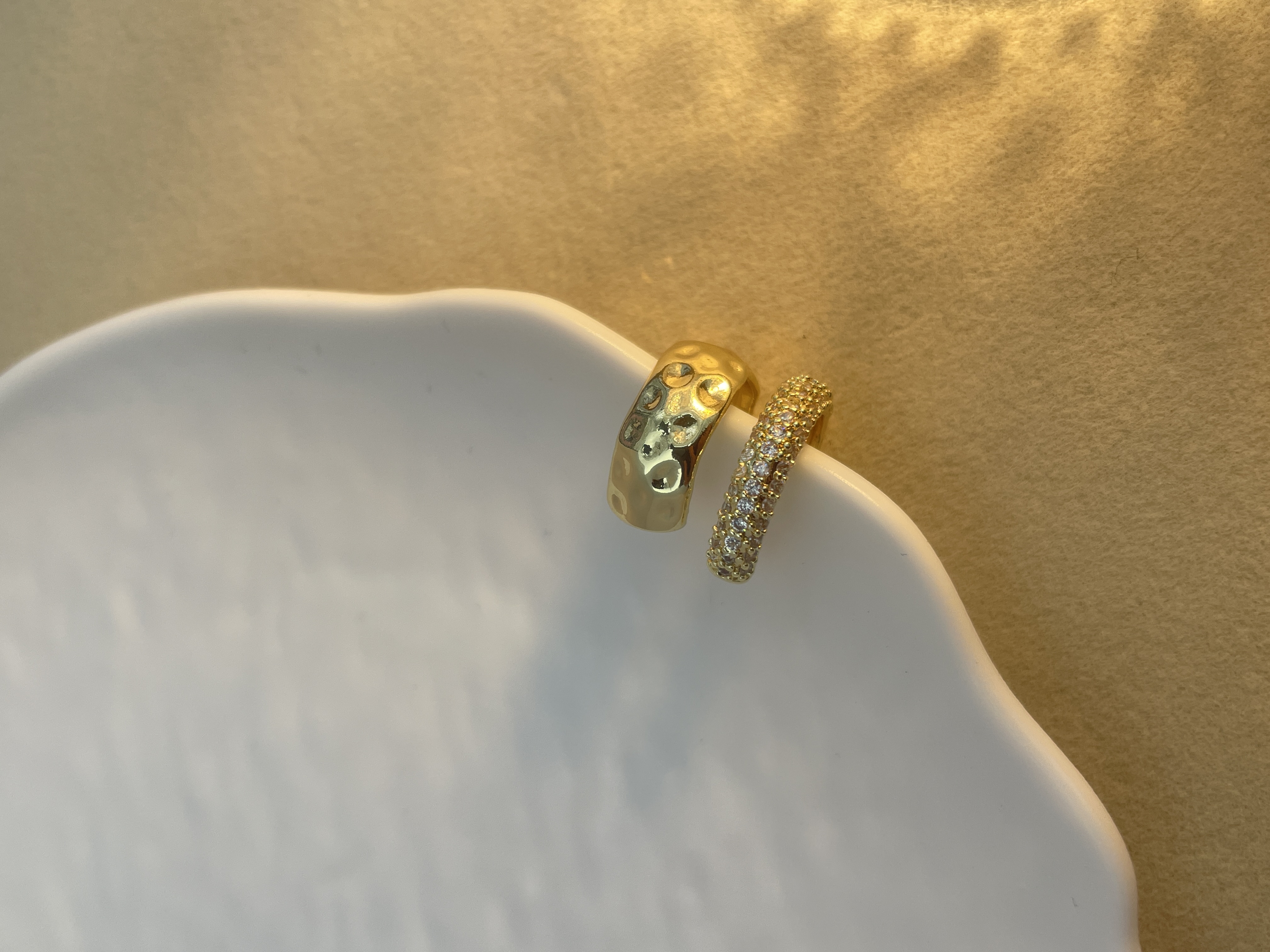 耳骨夹时尚耳饰金属耳夹简约耳钉耳骨夹女个性耳饰品配饰潮流