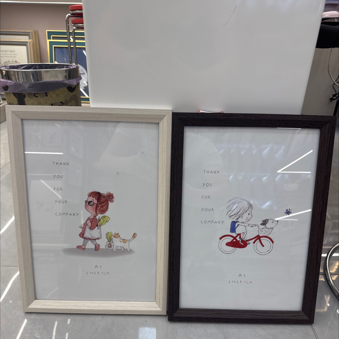 新款密度板相框简约大方