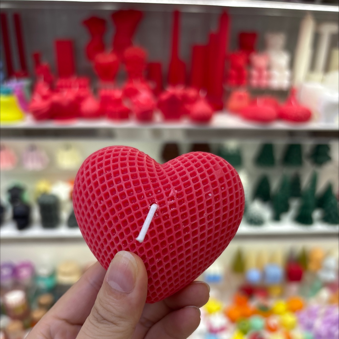 Scented candles, birthday party scented candles, decorative candles, home embellishments, gifts, decorative items, birthday candles, party candles, small red heart-shaped candles, scented candles, jelly candles detail image 2