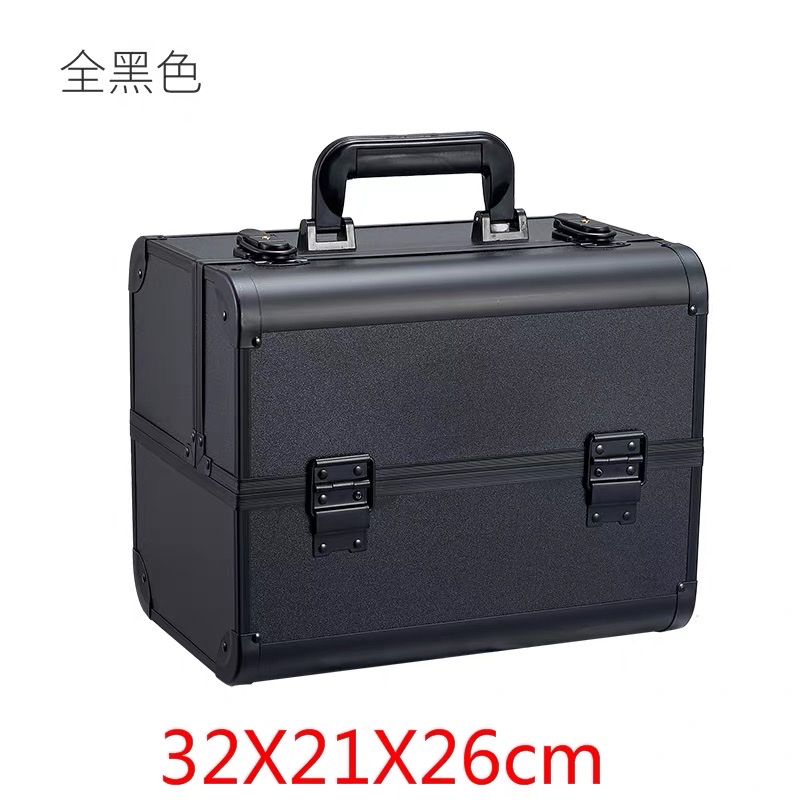 多功能专业大容量纹绣化妆品美甲美睫摆摊上门手提收纳五金工具箱详情图12