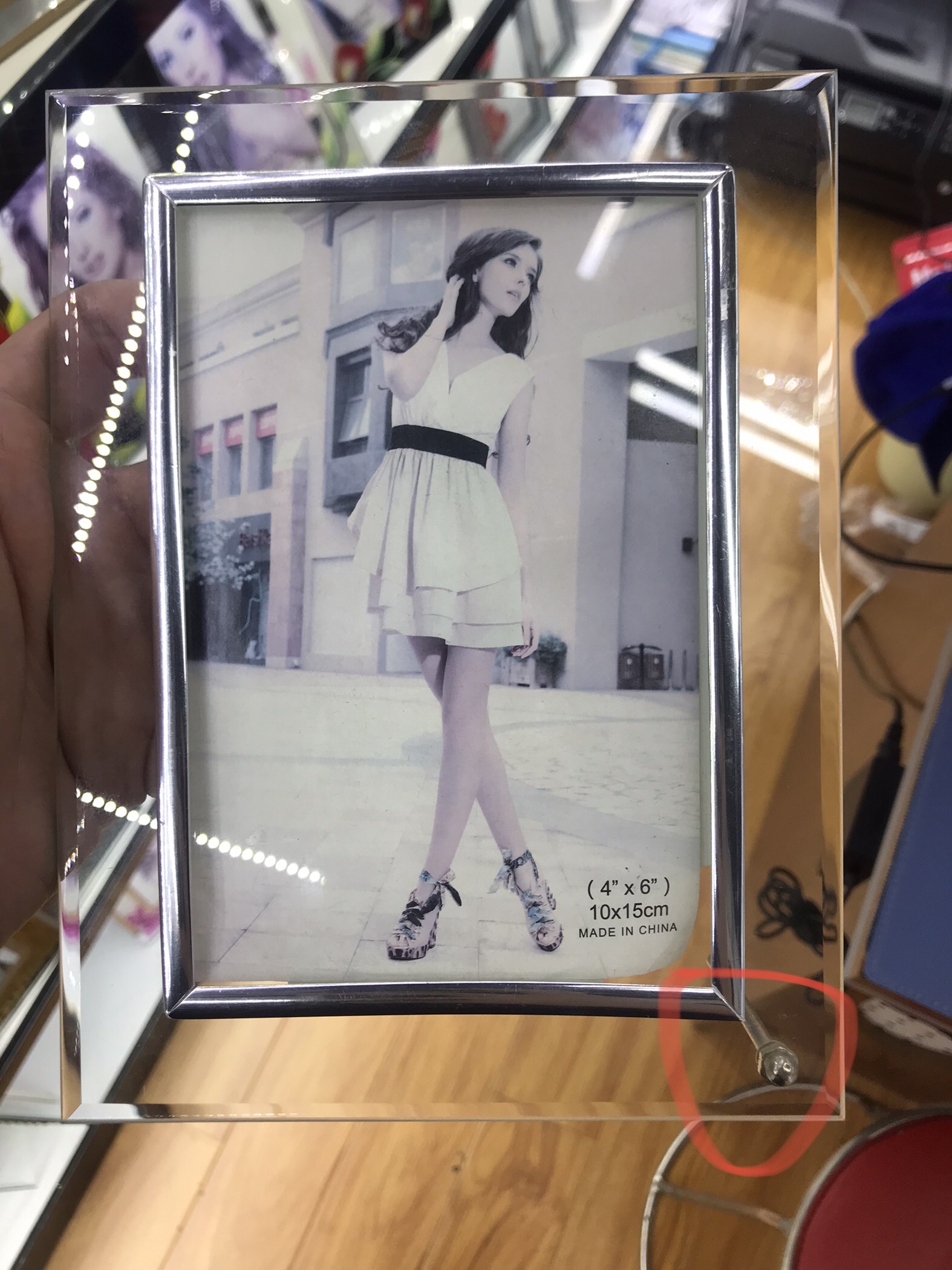 相框，工艺摆台，水晶，玻璃相框，摆件3详情图1