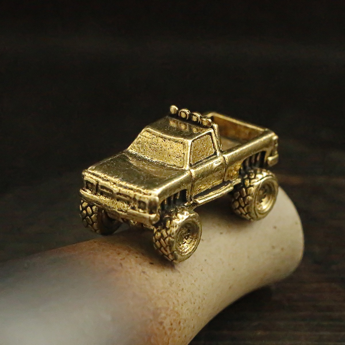 Pure copper ornaments, pickup truck mold ornaments, tea pet ornaments, gift and household small gift ornaments detail image 5
