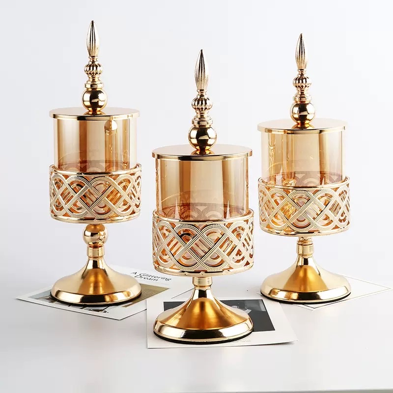 果盒越南零食塑料电镀果盘水晶球碎石金字塔托盘摆件组合装