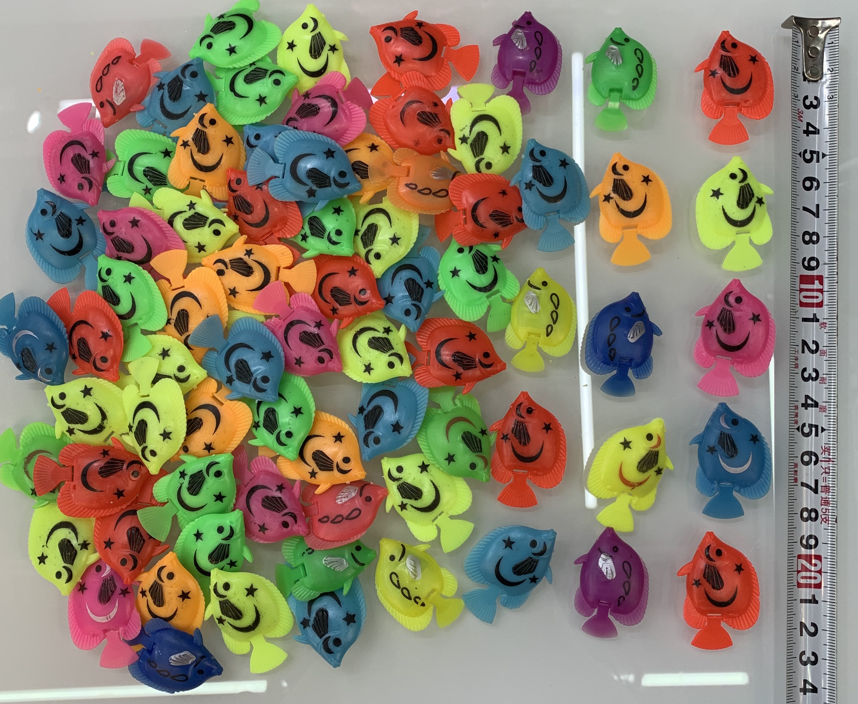 小号仿真金鱼模型水系景观展品鱼缸摆件浮水鱼海洋动物早教玩具装饰儿童节礼物礼品饰品配件鱼缸仿真假鱼水族箱造景装饰摆件游乐场