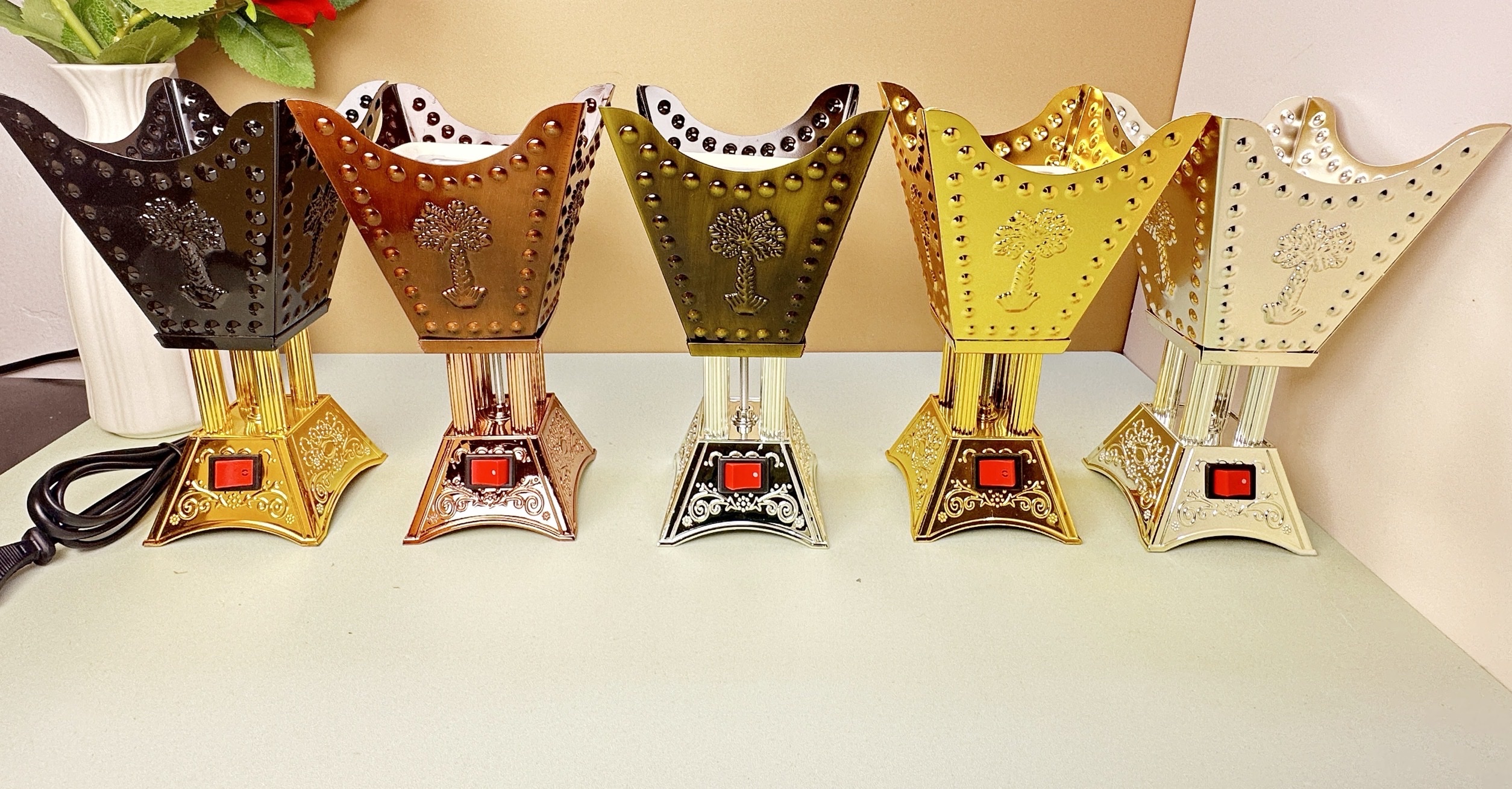 四方香薰，四角经典香薰，阿拉伯香薰插电香炉