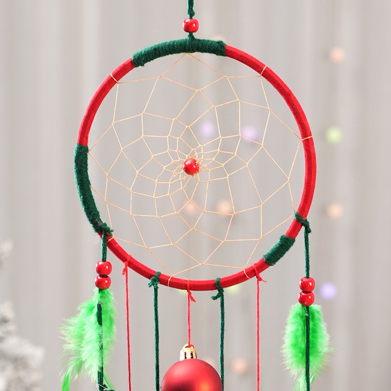 Original Christmas series dreamcatcher wind chime pendant details Picture