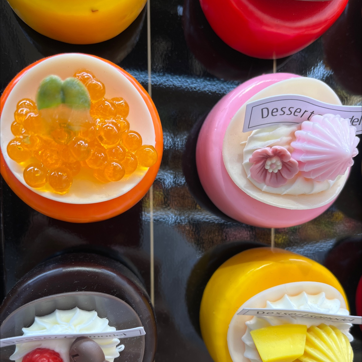 可爱蛋糕食玩摆件DIY冰箱贴水果崽对对碰趣味创意装饰食玩冰箱贴diy食玩食玩摆件产品图