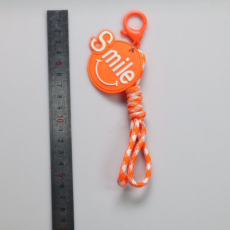 培桐热销新款星星编织花绳 笑脸软胶组合挂件饰品 裤子包包背包编织绳挂件