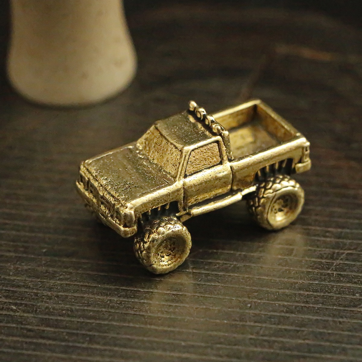 Pure copper ornaments, pickup truck mold ornaments, tea pet ornaments, gift and household small gift ornaments detail image 6