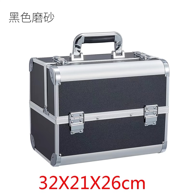 多功能专业大容量纹绣化妆品美甲美睫摆摊上门手提收纳五金工具箱