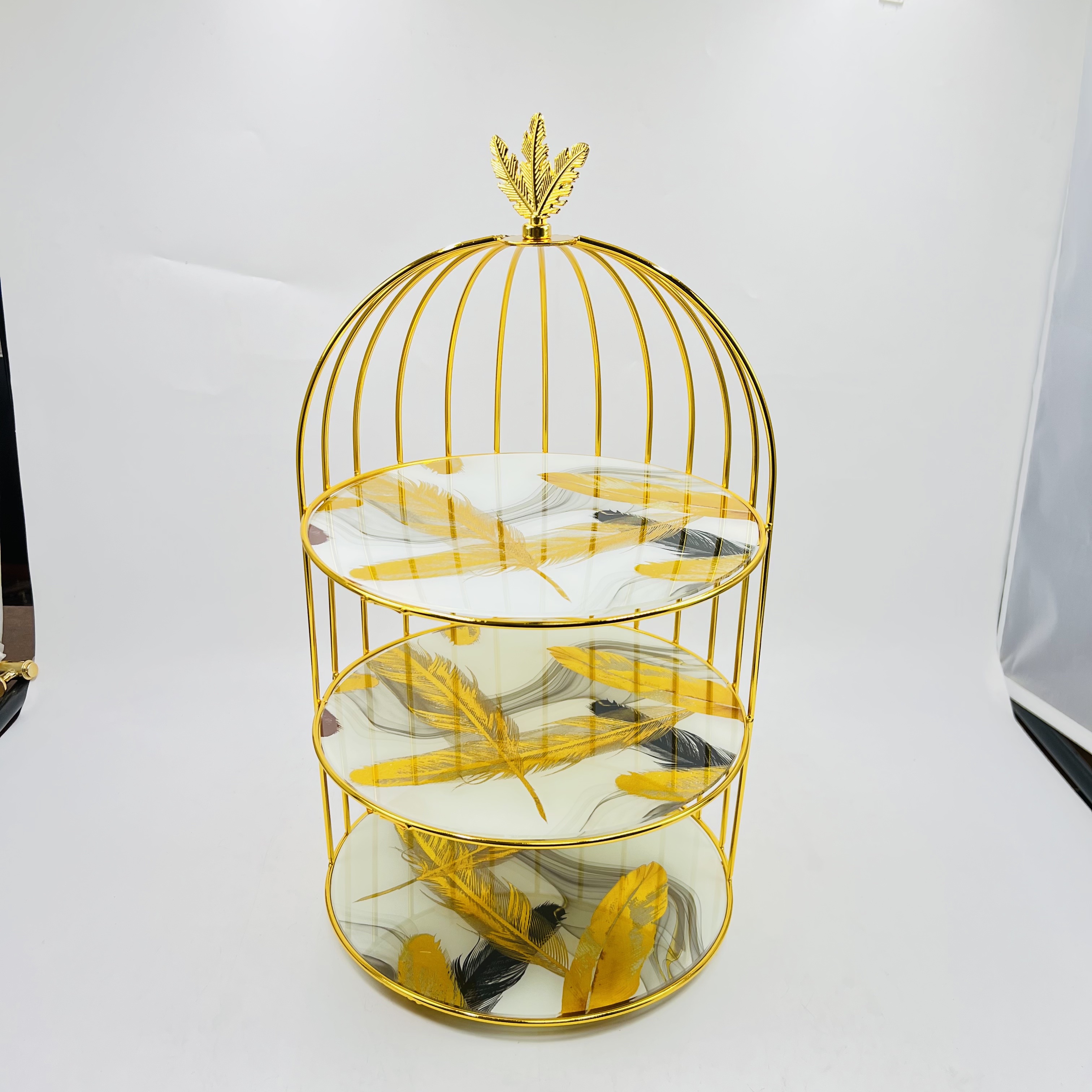 金属工艺品 收藏 摆件 工艺品创意家居装饰 出口外贸商品，蛋糕架，糕点盘，居家 日用用品