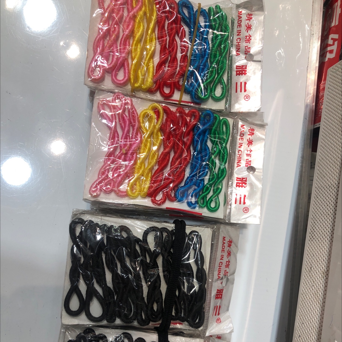 加粗12条橡皮筋，