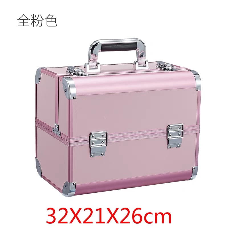 多功能专业大容量纹绣化妆品美甲美睫摆摊上门手提收纳五金工具箱详情图11