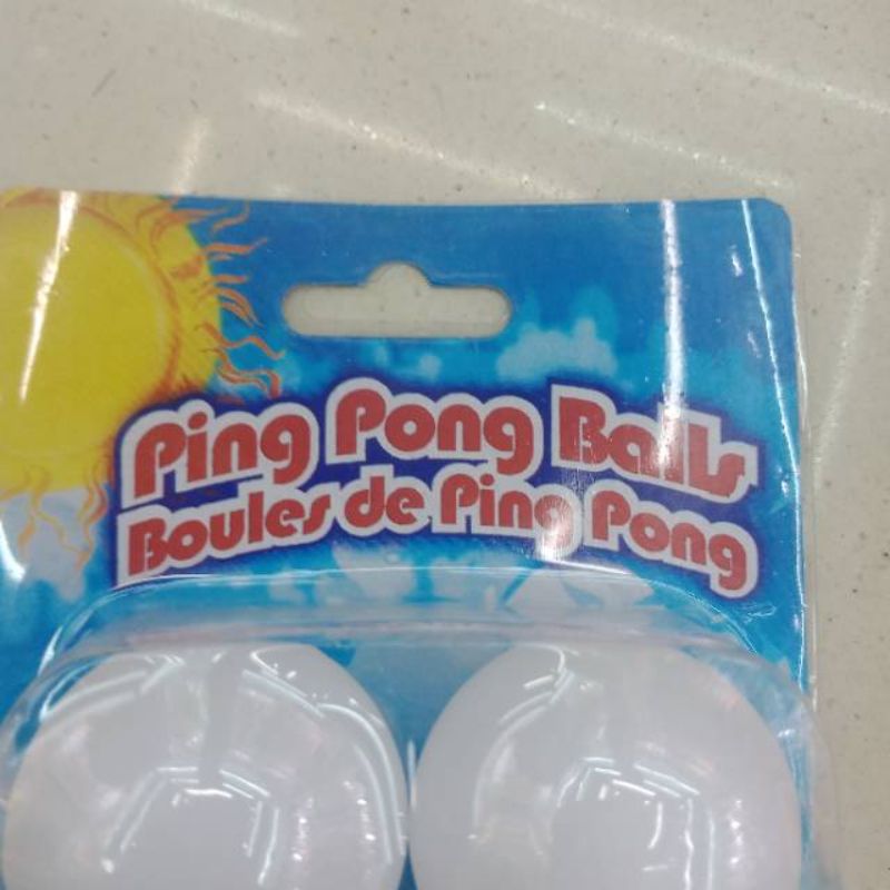 纯白色乒乓硬壳球小型球厂家直销