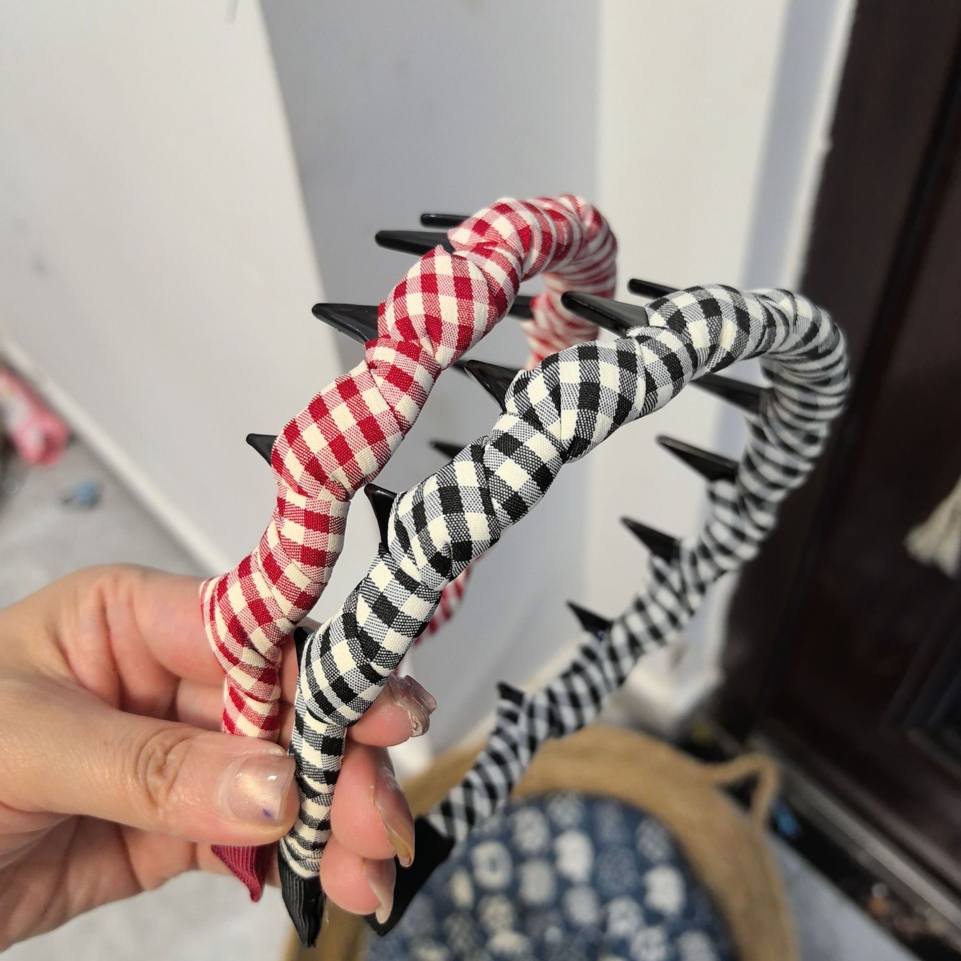 高级感轻奢珍珠海绵发箍女高颅顶不勒头发捆头箍氛围感百搭发箍
