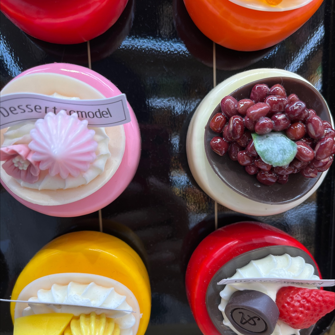 可爱蛋糕食玩摆件DIY冰箱贴水果崽对对碰趣味创意装饰食玩冰箱贴diy食玩食玩摆件细节图