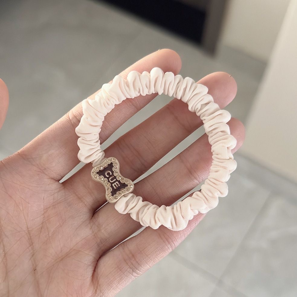 Large intestine hair band, hair tie, large intestine jewelry, hair accessory, hair tie, hair band, hair clip, hair accessory, Korean version for women, simple and versatile, high-elasticity hair band detail image 10