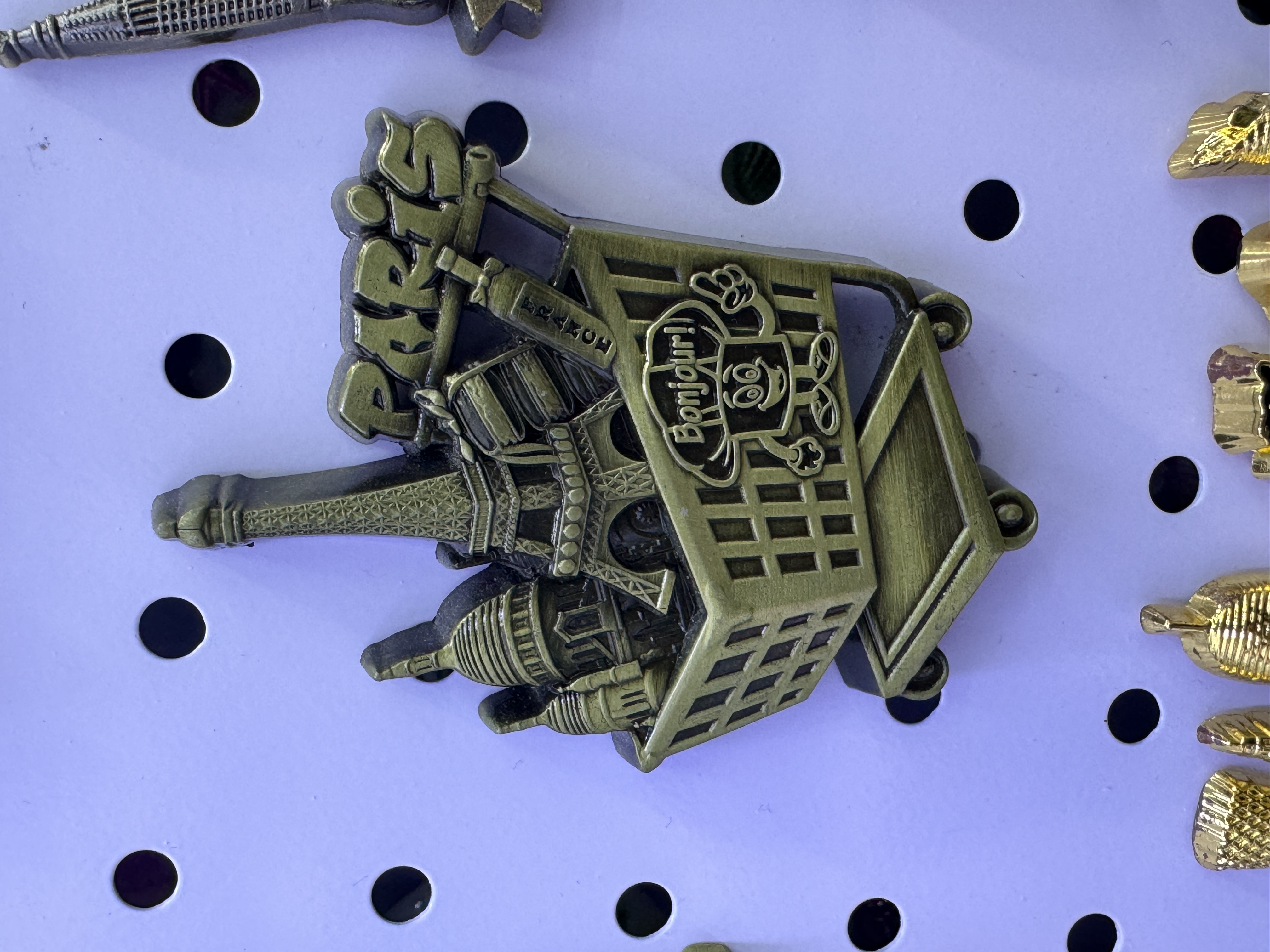 锌合金冰箱贴 金属工艺品 收藏纪念品 定制旅游纪念品