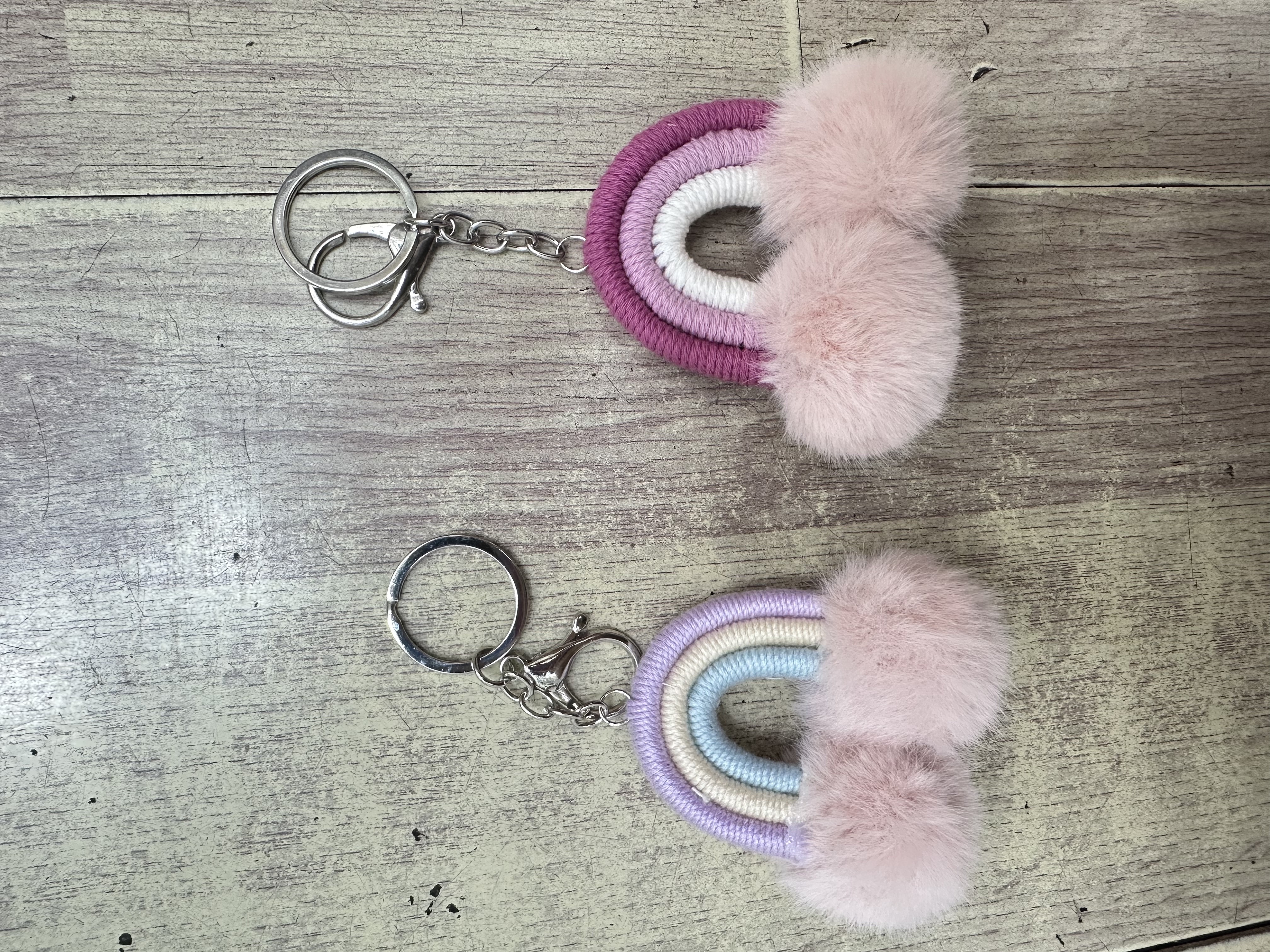Sanrio Rex Rabbit Hairball Keychain accessory, transparent cherry bead jewelry, cute cartoon pendant gift, Rex Rabbit Hairball keychain detail image 6