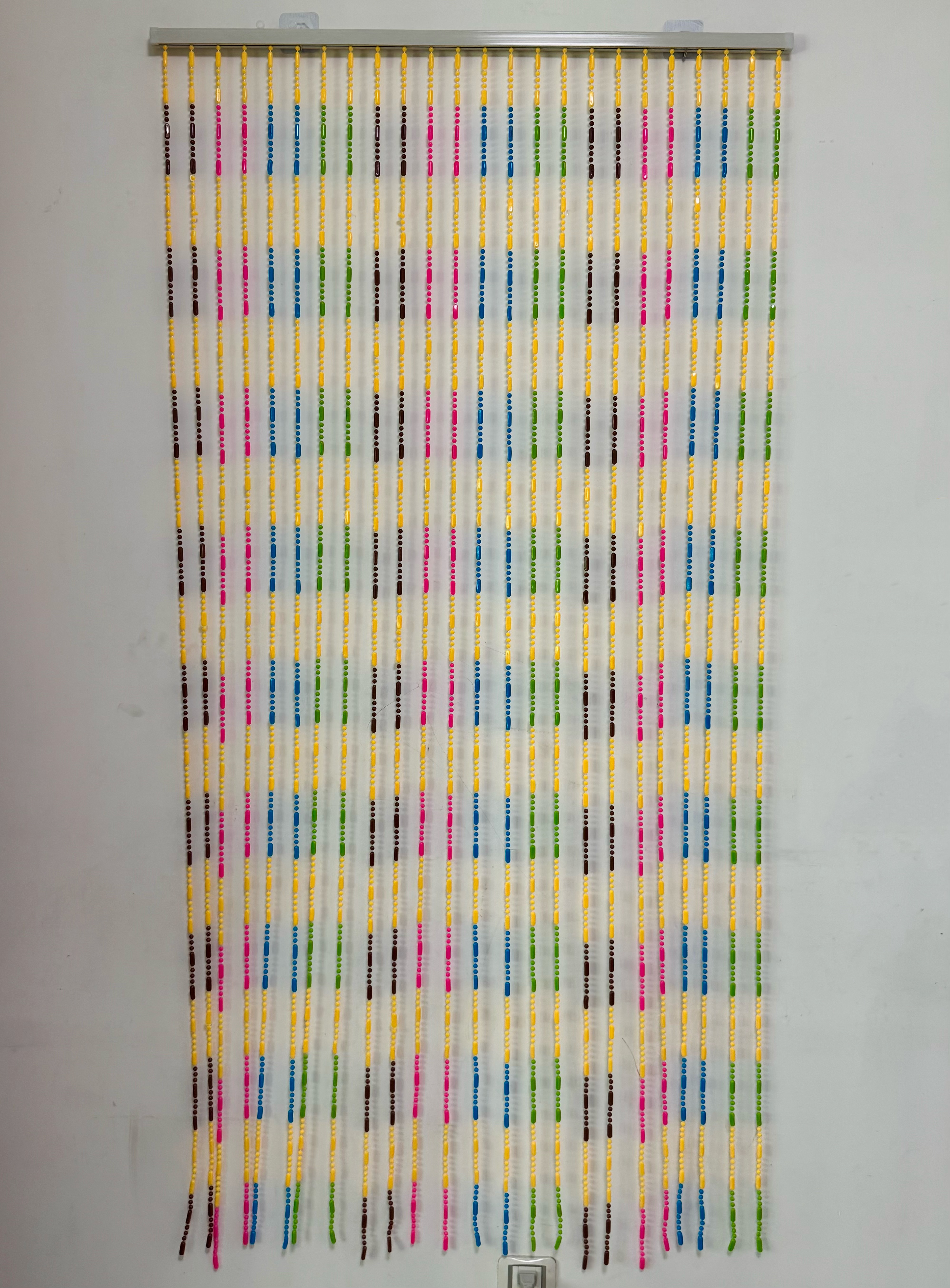 珠帘隔断帘天然水晶葫芦客厅遮挡卫生间过道卧室门帘免打孔挂帘子