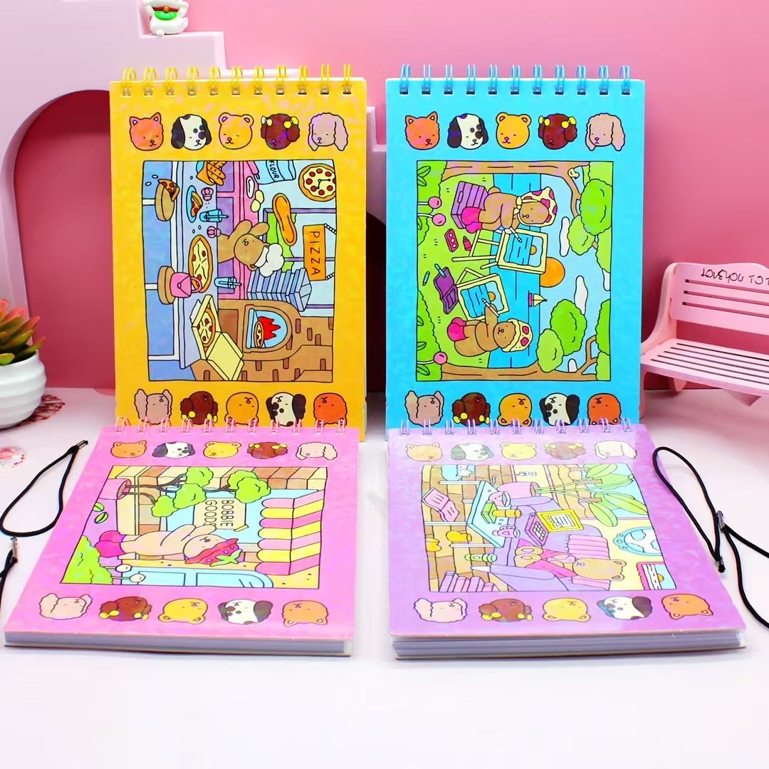 YD豆豆本卡通便利贴贴纸贴画素材创意手账装饰贴纸贴画包邮贴纸素材贴纸贴画