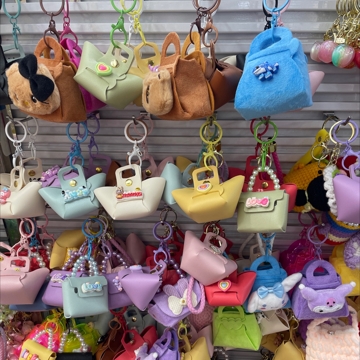 PU儿童零钱包挂件手提珍珠包文创礼品套盒可爱钥匙链饰品礼品赠品细节图