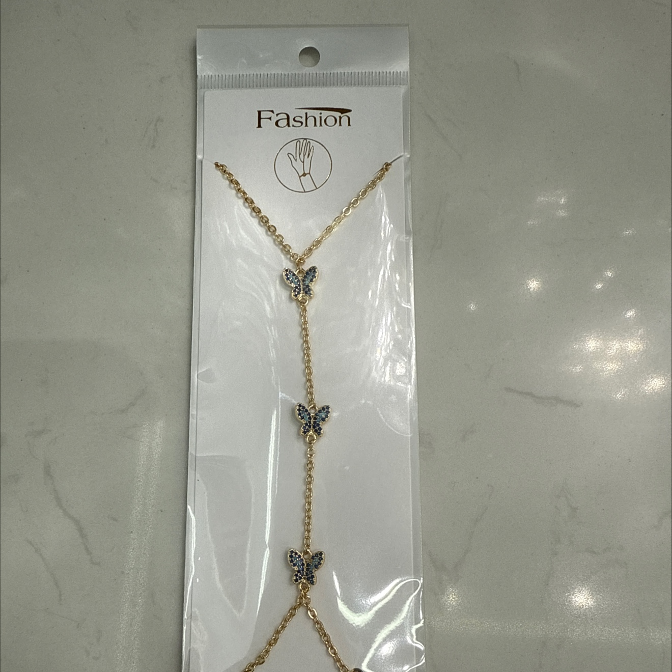 蝴蝶手背链手链