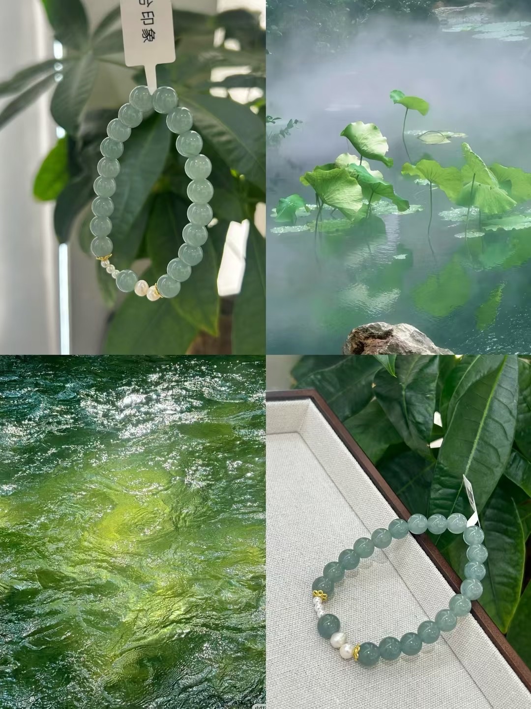 "Bai Duo Bracelet Crystal bracelet. details Picture