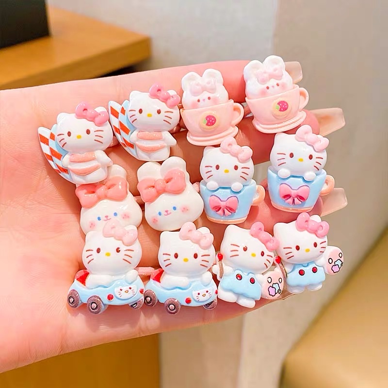 儿童可爱小兔子橡皮筋卡通不伤发树脂圈婴儿扎头发发圈女童小发绳饰之语