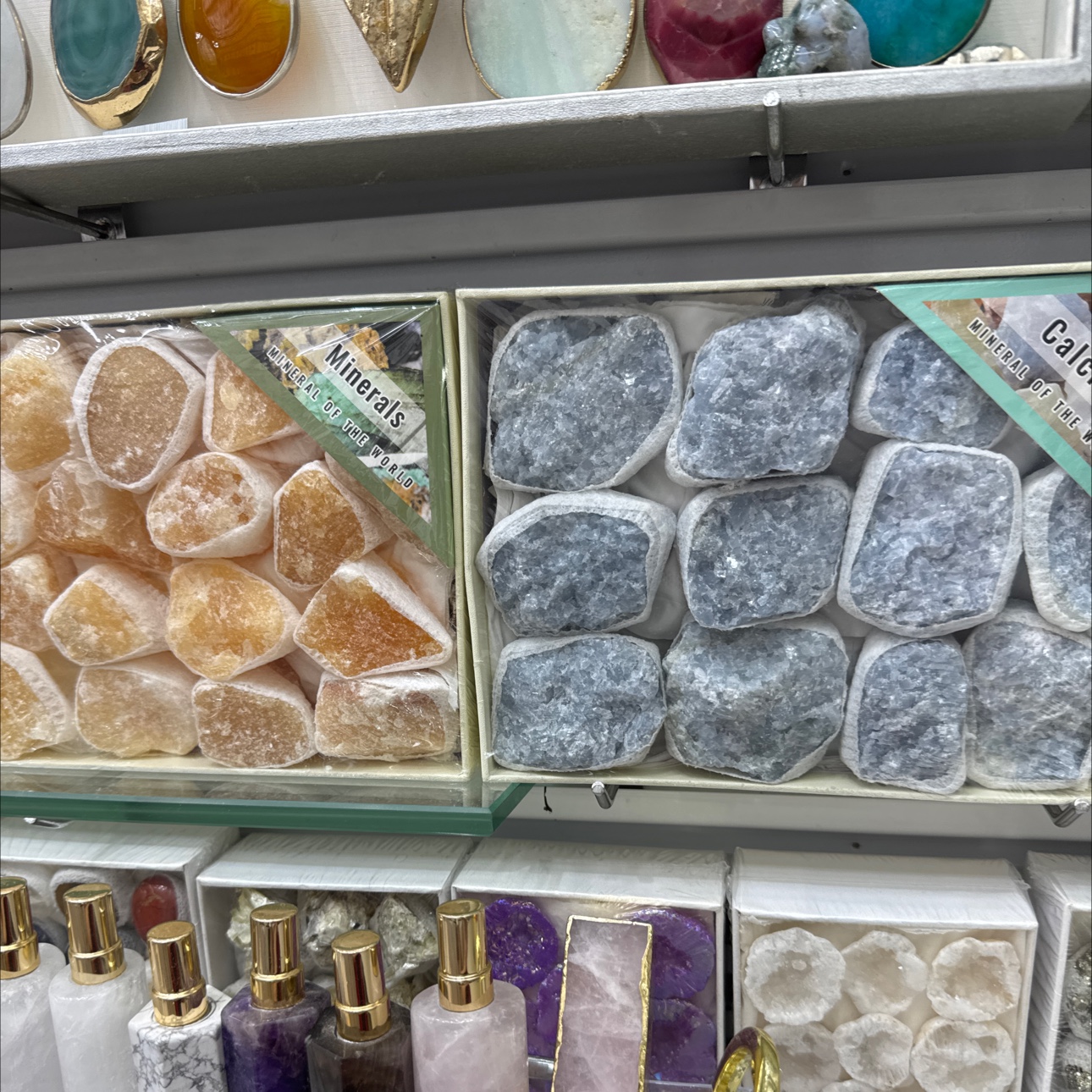 石头配件，香薰石项链项链锆石项链不锈钢项链沙金产品图