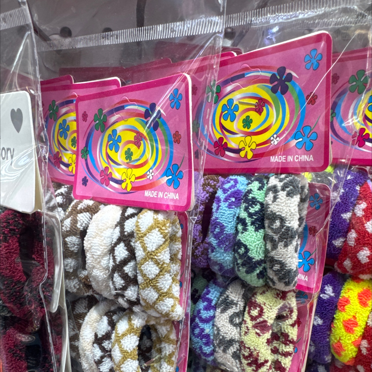 发圈 花型发圈 高质量高弹性 love款 菱形款 字母款 大肠发圈