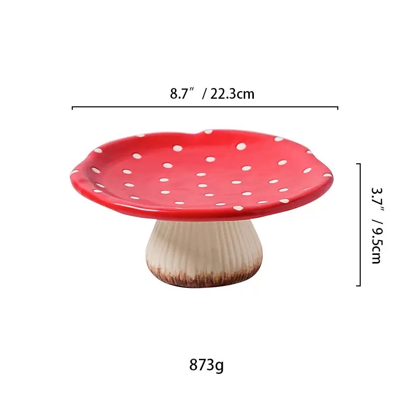 Nuevos modelos INS wind girl heart underglaze color alto nivel de apariencia cerámica rojo champiñones cubiertos tazas cuenco de arroz cuenco de fideos cuenco de ensalada detail image 14