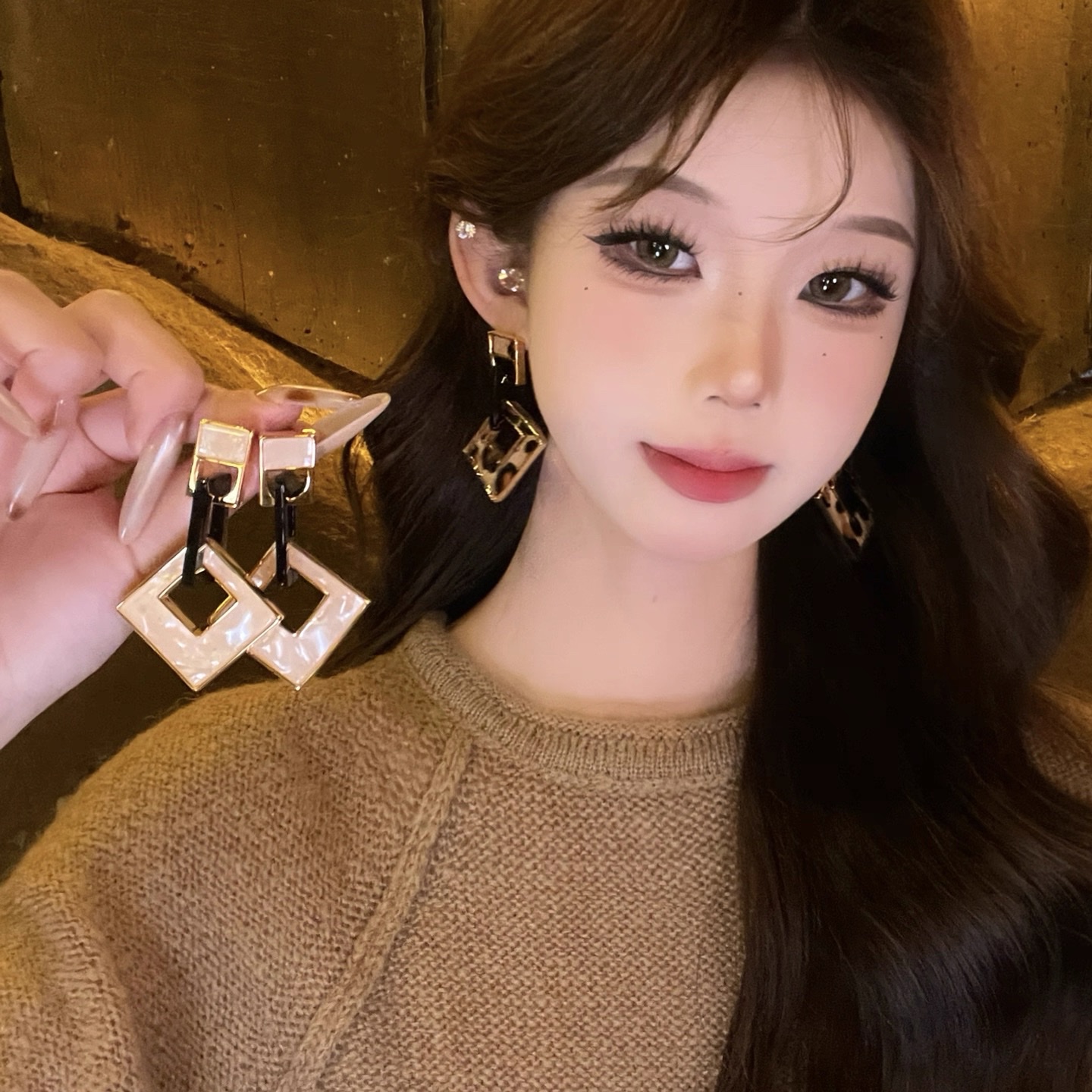 时尚豹纹耳环高端大气饰品耳饰珍珠耳环耳环烧焊锆石耳环饰品耳饰珍珠耳环耳环珍珠耳环耳饰饰品耳饰珍珠耳环饰品饰品饰品珍珠耳环白底实物图