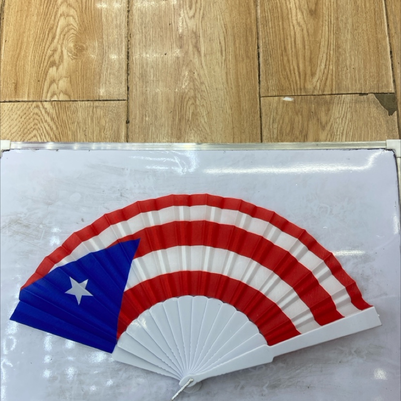 夏日扇子清凉必备折叠扇折扇塑料平板扇扇子折扇子扇子详情图3