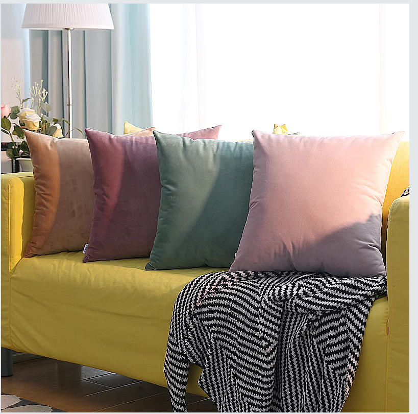"Home versatile, luxurious and comfortable sofa cushions, car backrests, throw pillows, Yidu Home Velvet throw pillows wholesale and customization detail image 5