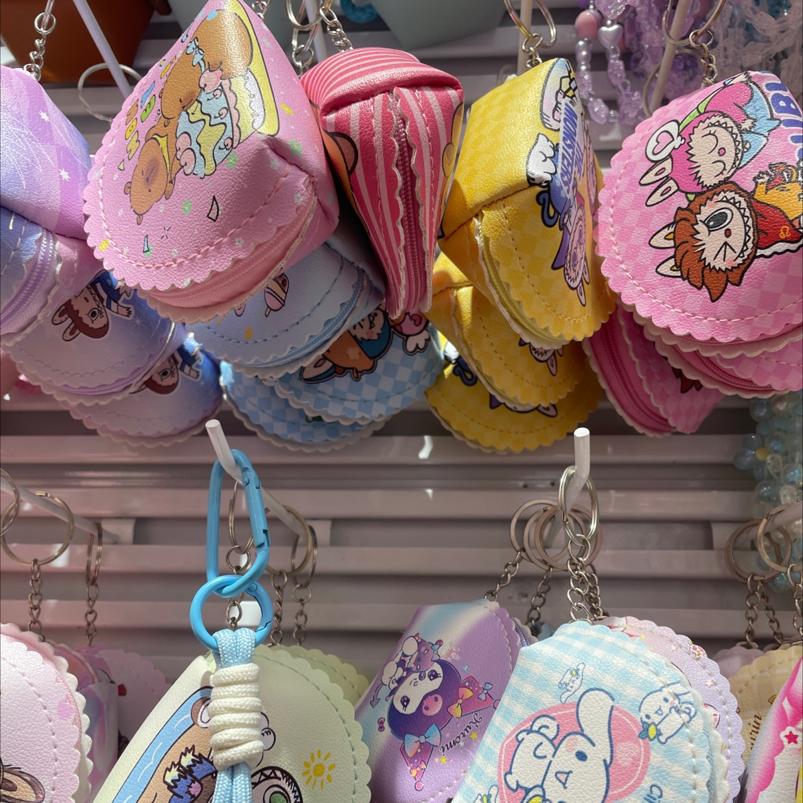 PU儿童零钱包挂件手提珍珠包文创礼品套盒可爱钥匙链饰品礼品赠品详情图4