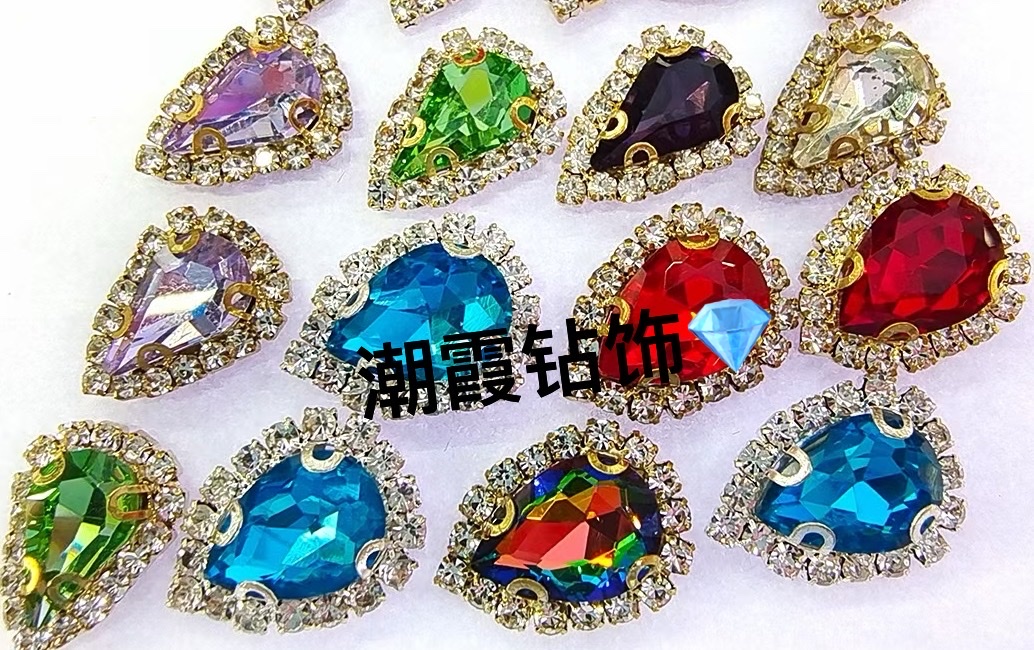 DIY fashionable computer tablet embossed jewelry accessories, oil-dripping versatile petals detail image 6