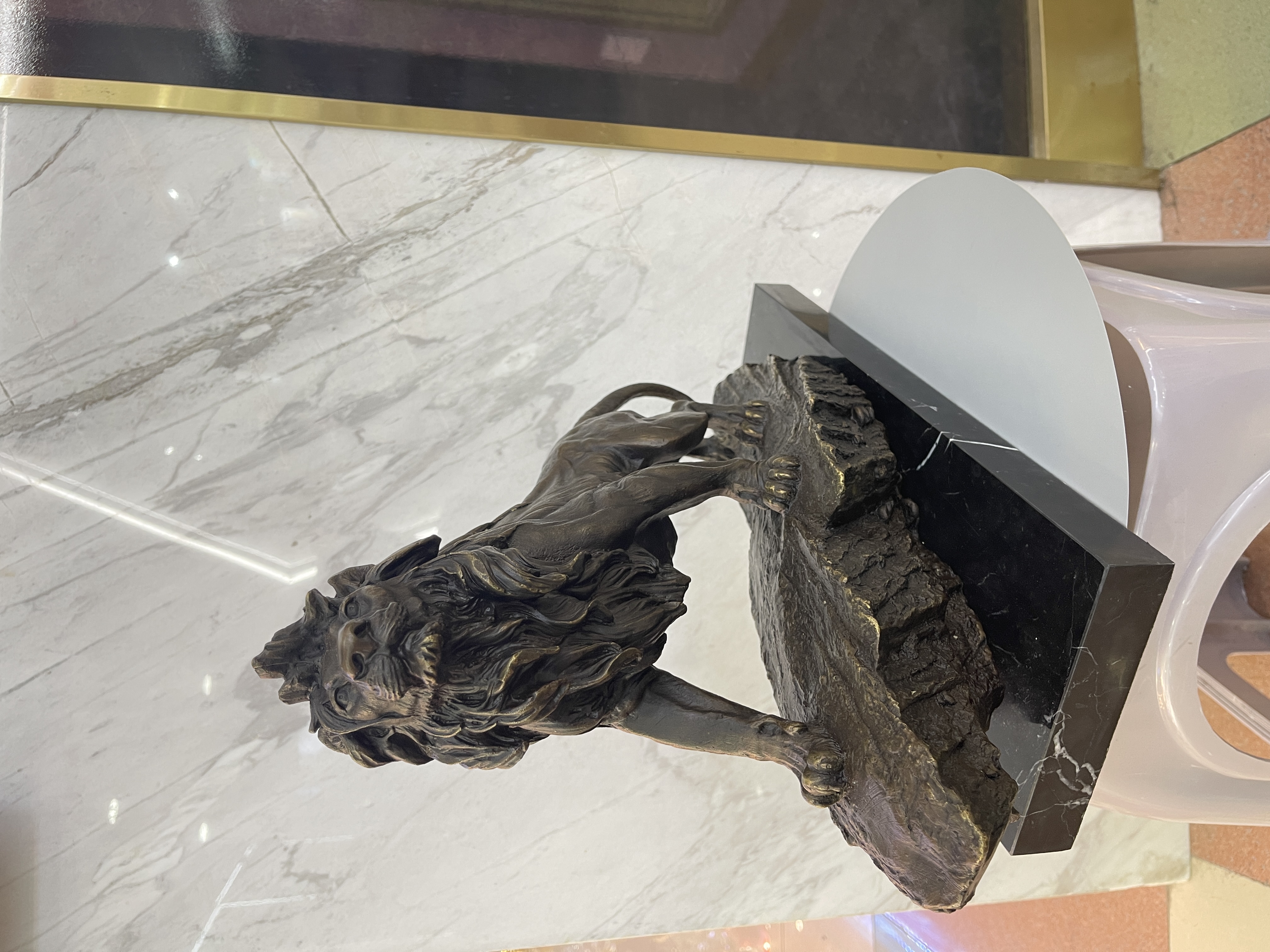 Brass ornaments, copper lions, brass handicrafts, ornaments, handicrafts Specification image