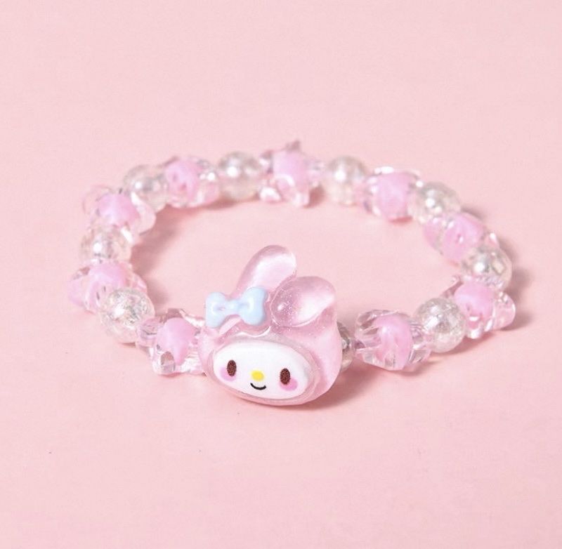 水晶手链时尚手串饰品女款简约手饰星星美乐蒂手链