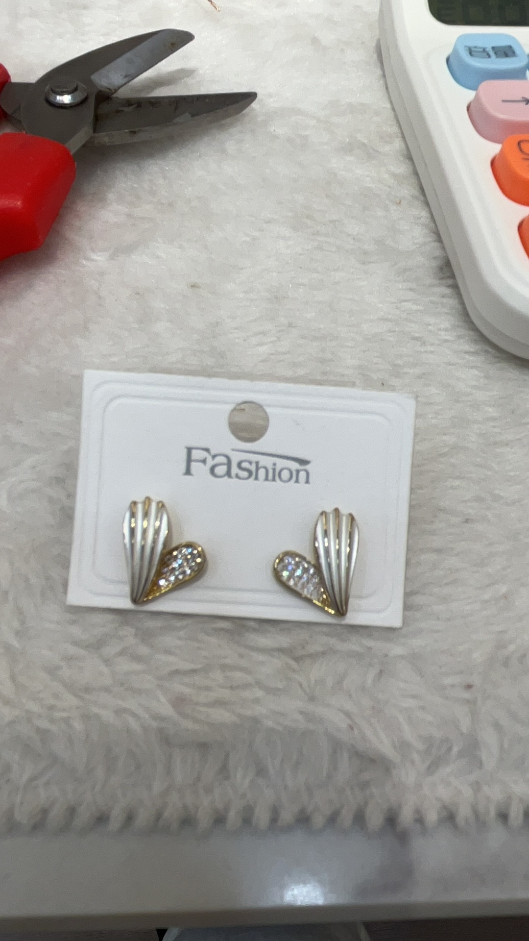 2025爆款跨境爱心耳环耳饰